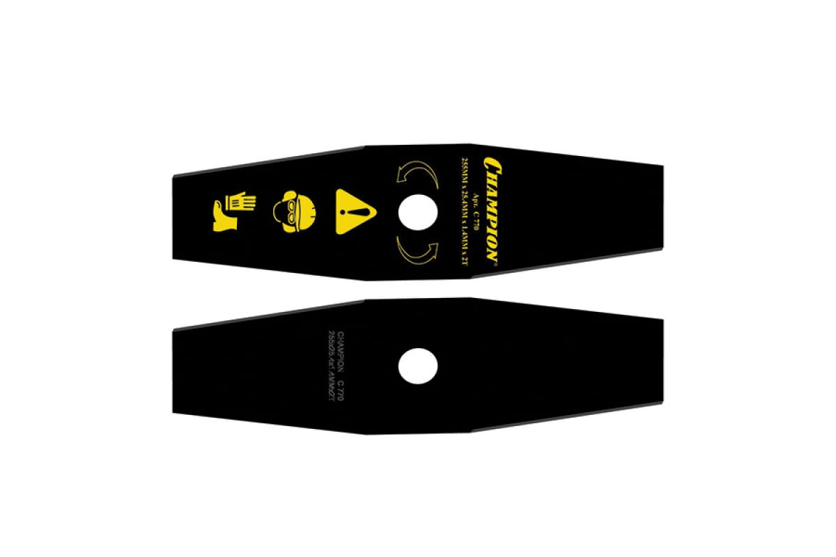 CHAMPION Нож для жесткой травы  2/255/20 (343F,FS300,350,400,450) C5117 Ножи и диски для травокосило