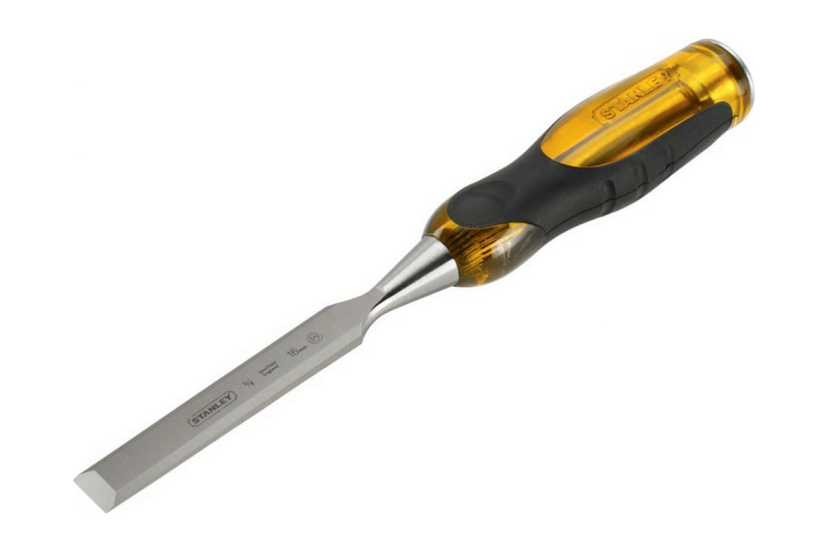 Stanley стамеска профессиональная "dynagrip pro" 16мм (0-16-257)