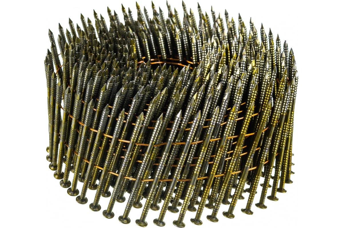 Гвозди барабанные для N65C_2.10x50 мм_кольцевая накатка_14000 шт. FUBAG