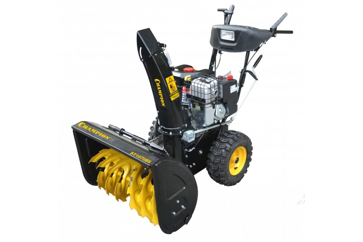 Снегоуборщик CHAMPION  ST1170BS (420сс B&S2100 13,5лс 70см 6/2 эл.старт фара LED 121кг)