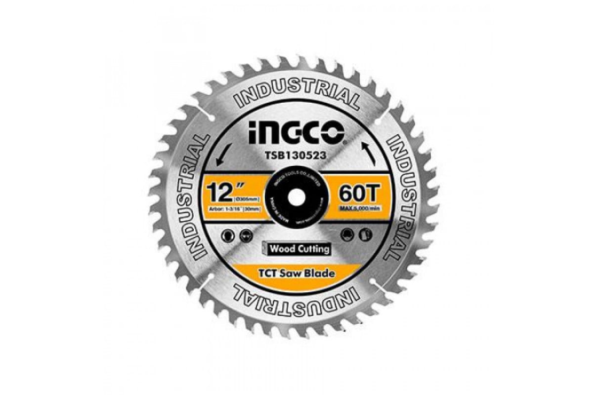 Диск пильный по дереву TCT 305х30 мм 60Т INGCO TSB130523 INDUSTRIAL