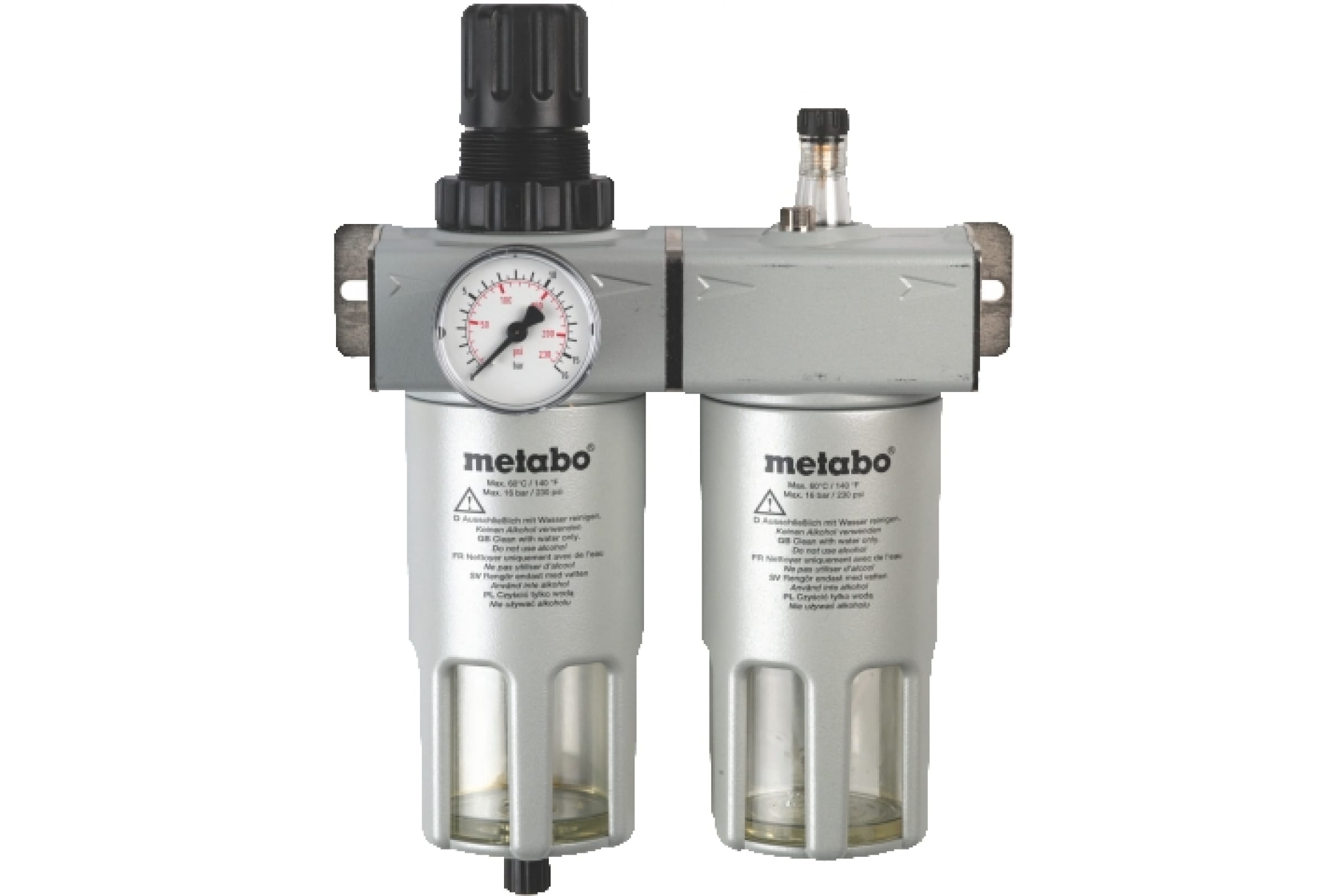 Metabo FRL-200 1/2" Фильтр-регулятор-маслёнка
