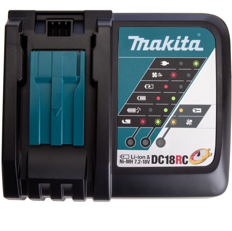 Makita 630793-1 Устройство зар,7.2-18ВNi-Mh,14.4-18ВLi-ion, DC18RC,БЗУ,б\упаковки