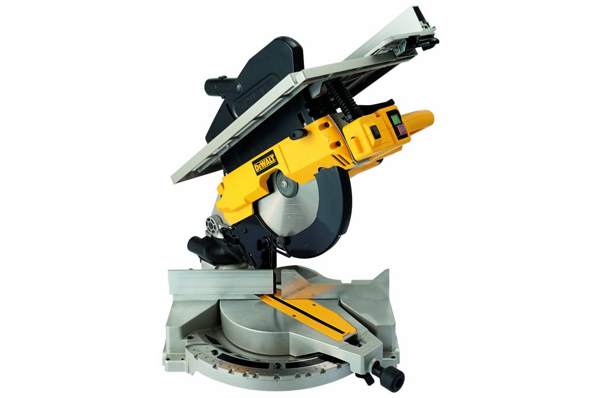 Торцовочная пила DeWalt D27113-QS 1600 Вт, 3300 об/мин, диск 305х30 мм, 