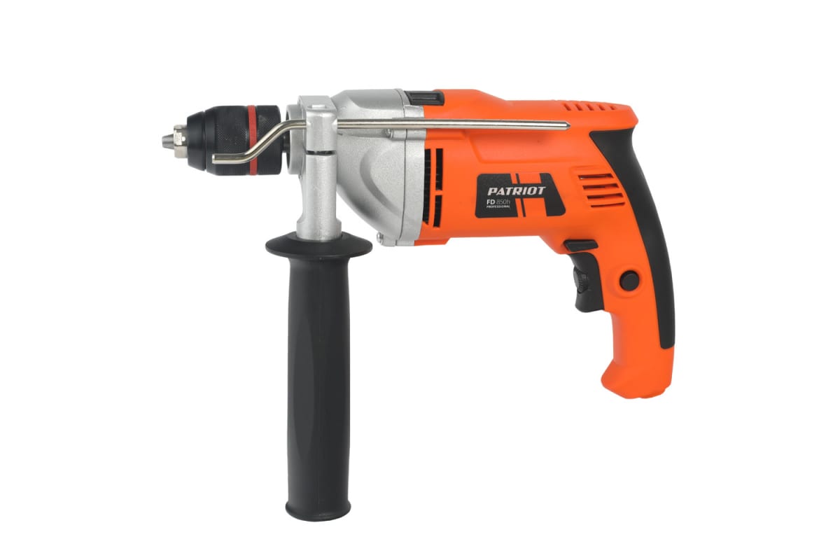 Дрель электрическая ударная PATRIOT FD 850h, с ударом, мощность 850Вт, макс.диаметр 13мм, глубиномер