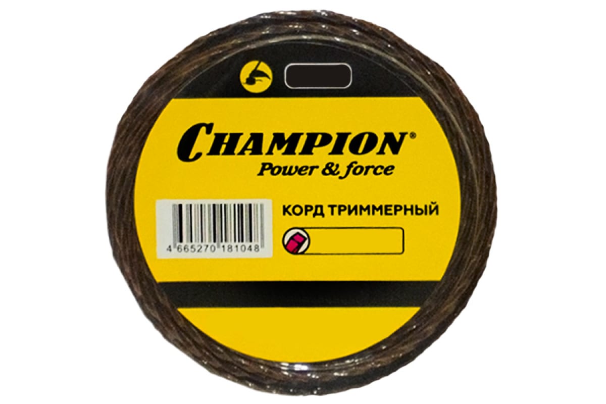 CHAMPION Корд трим.  Magic 3.0мм* 56м (витой квадрат) C7042 Корды CHAMPION