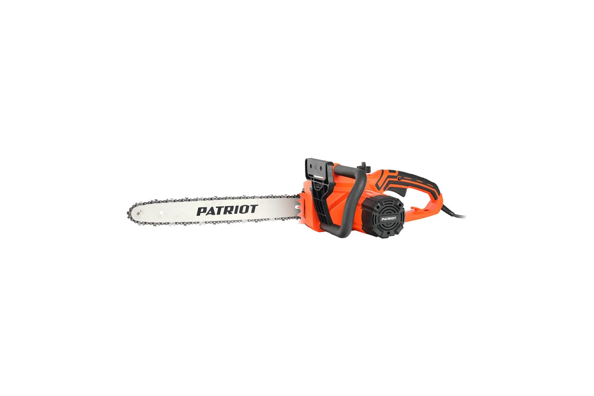 Пила цепная электрическая PATRIOT ESP 2418 , 2400Вт, 18'/45см, 3/8, 1,3мм 62зв, плавный пуск, бесклю