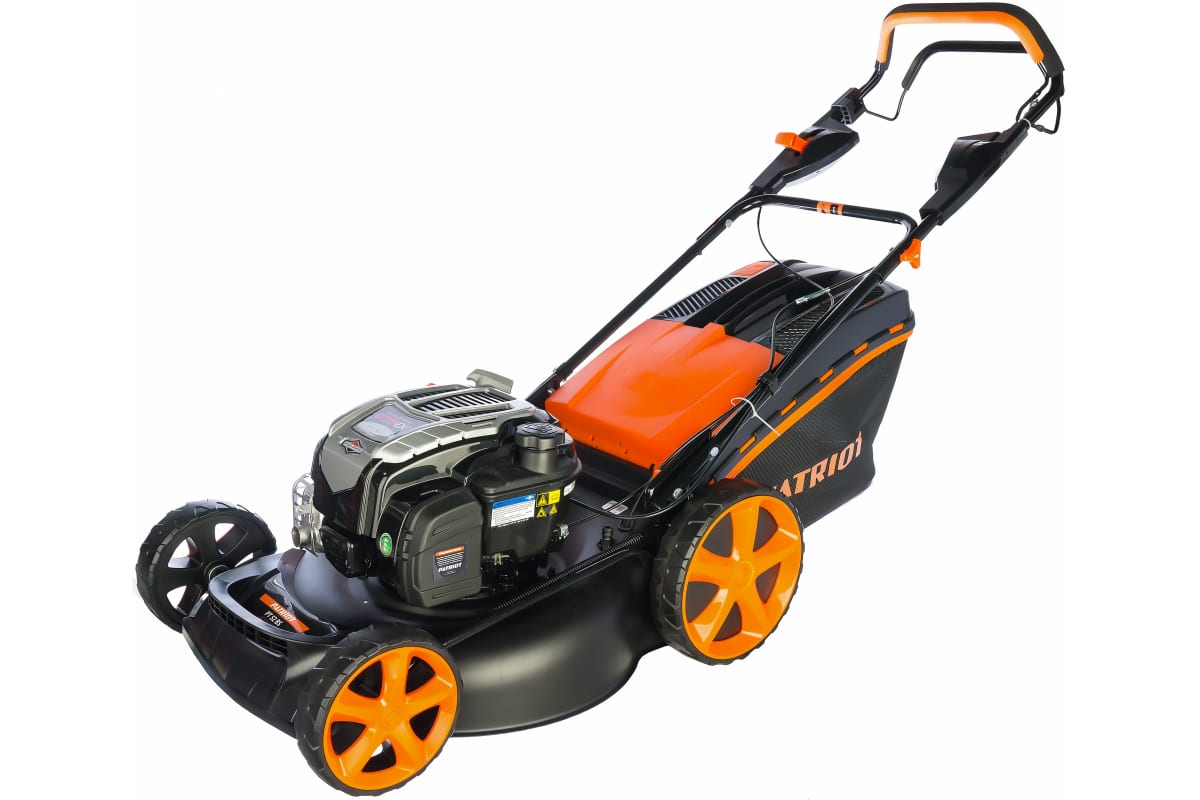 Газонокосилка бензиновая PATRIOT PT 52BS, Briggs&Stratton, травосборник
