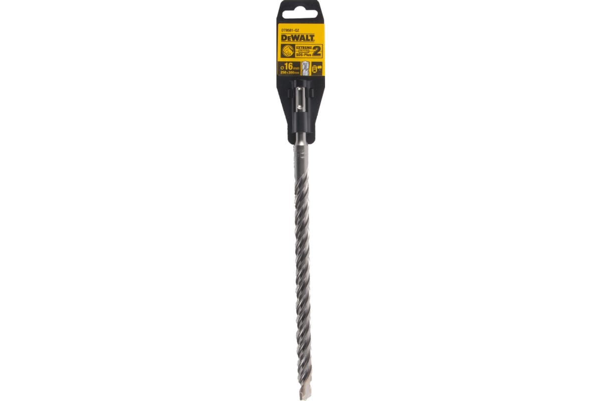 Бур SDS+ EXTREME2, 16х300х250мм DeWalt