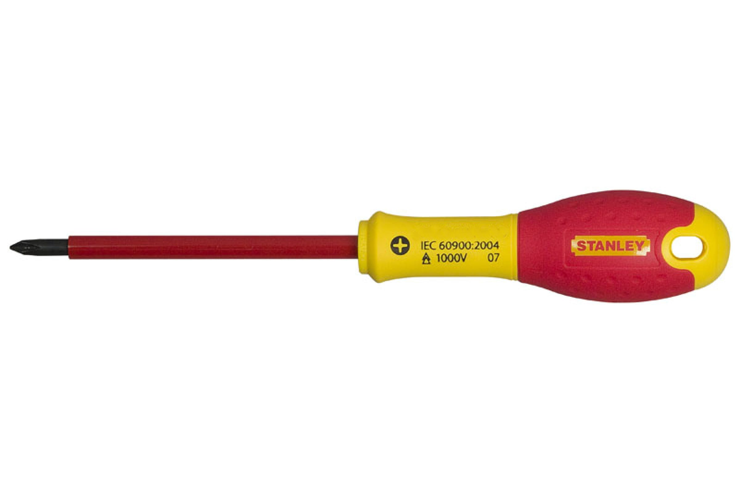 Stanley отвертка электрика "fatmax" под шлиц ph1 х 100мм б/уп. (1-65-415)
