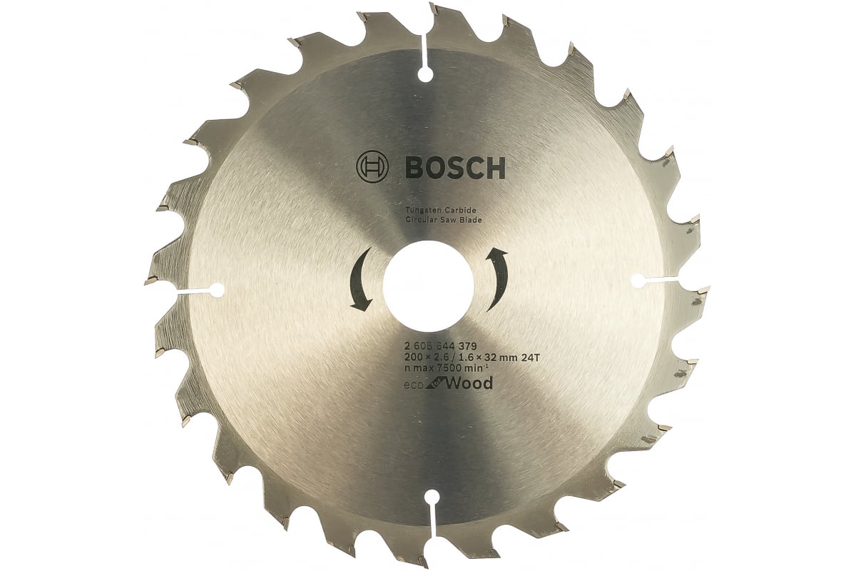 Пильный диск ECO WO 200x32-24T BOSCH 2 608 644 379