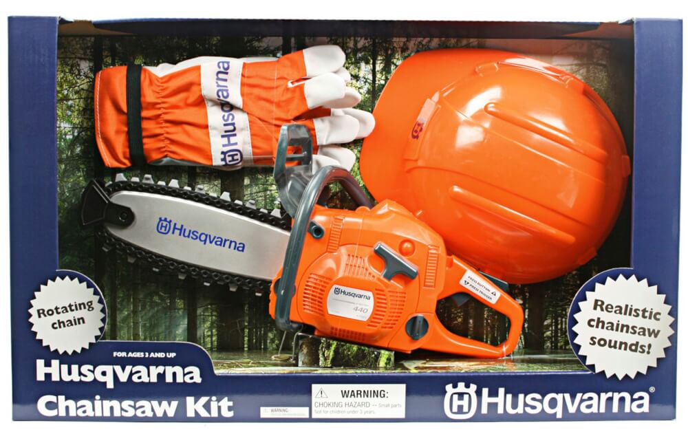 Husqvarna Игрушка "Комплект бензопила+шлем+перчатки" 5864982-01