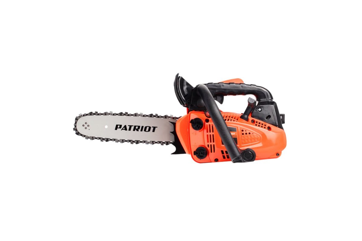 Пила цепная бензиновая PATRIOT PT2512, 1.3л.с., 12"