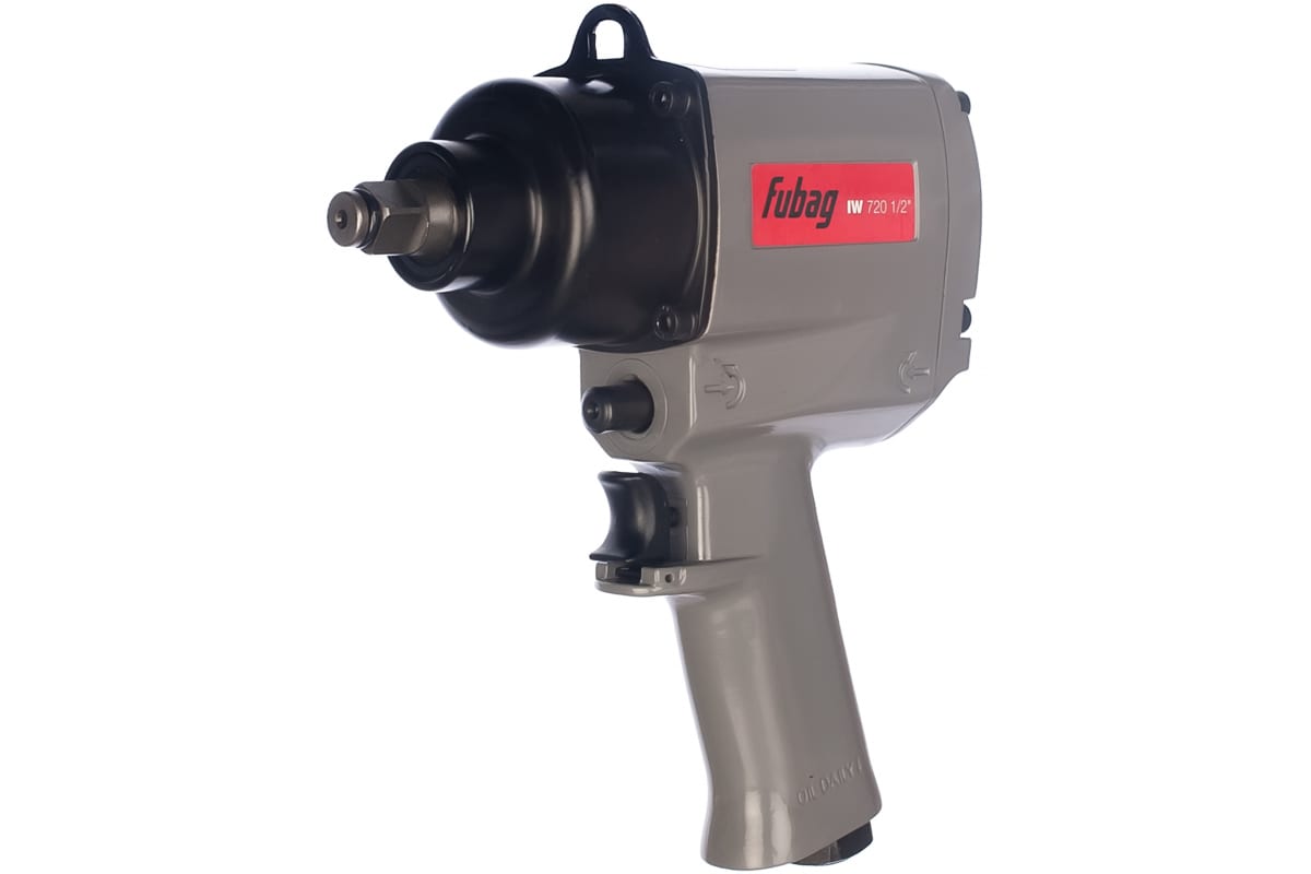 FUBAG Пневмогайковерт ударный IW720 1/2'' (226л/м_720Нм_6.3бар_1/2'')