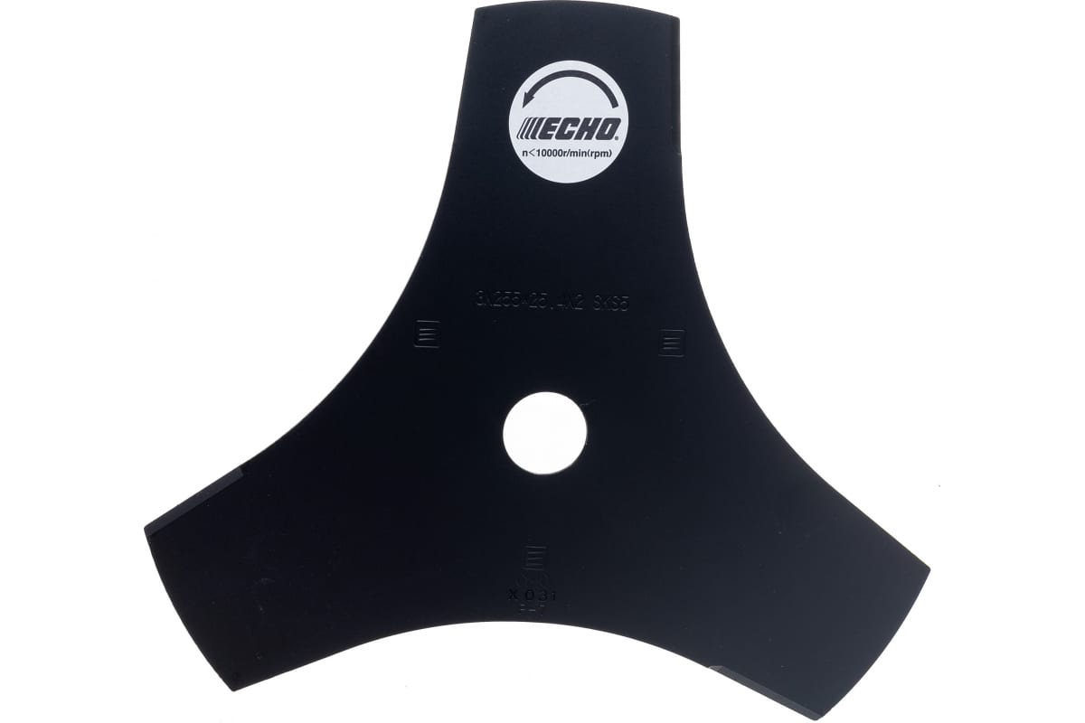 ECHO Нож металлический  3-зубчатый (тип А) d=255мм/t=2мм/25,4мм (SRM-330ES/SRM-350ES) X405-000001 Пр