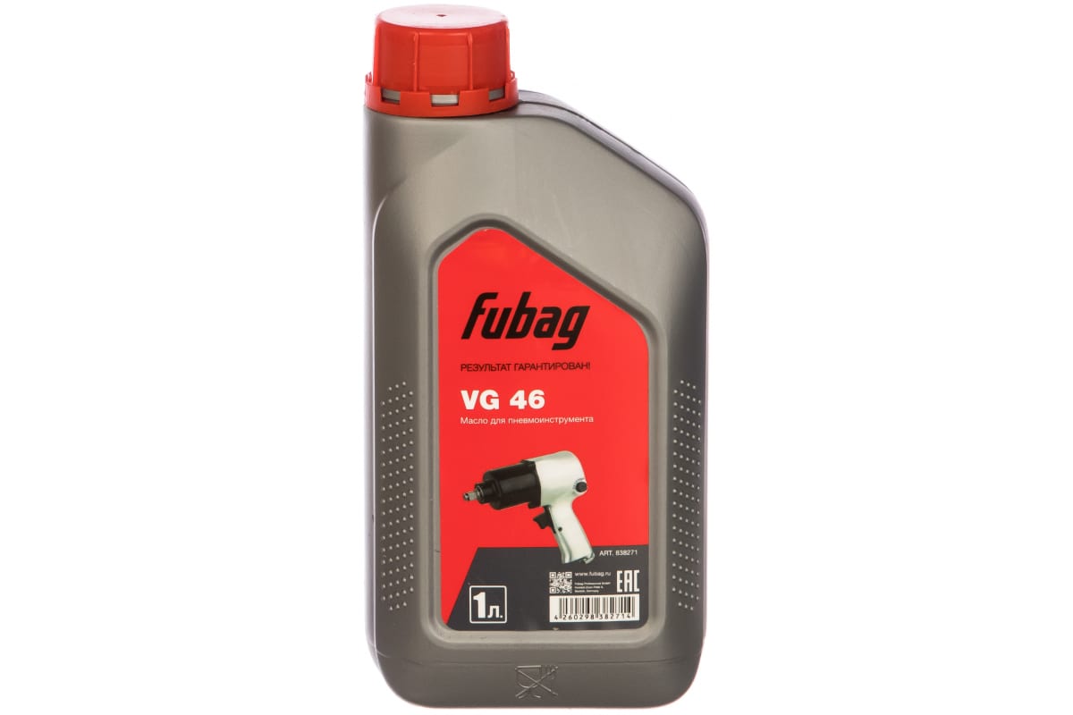 Масло для пневмоинструмента 1 литр Fubag VG 46 FUBAG