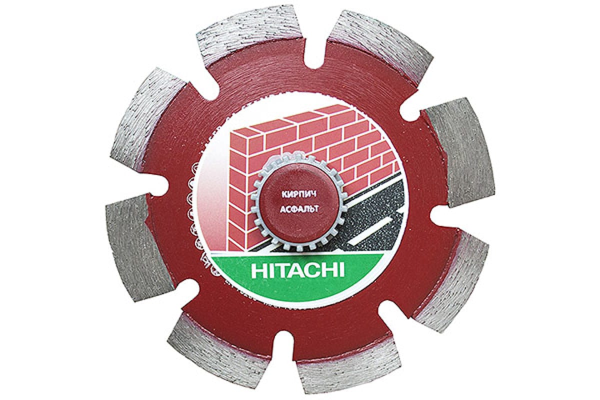 HITACHI Алмазный диск по кирпичу и асфальту    Ø115X22.23MM, тип CA 