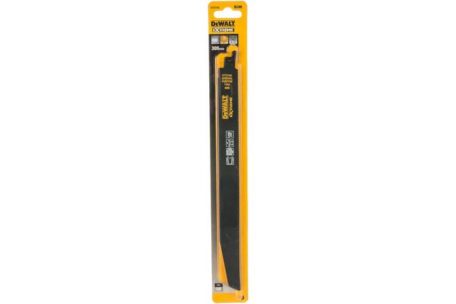 DeWalt Полотно д/сабельн.пил BiM DEMOLITION 305х2.5мм ,5шт 
