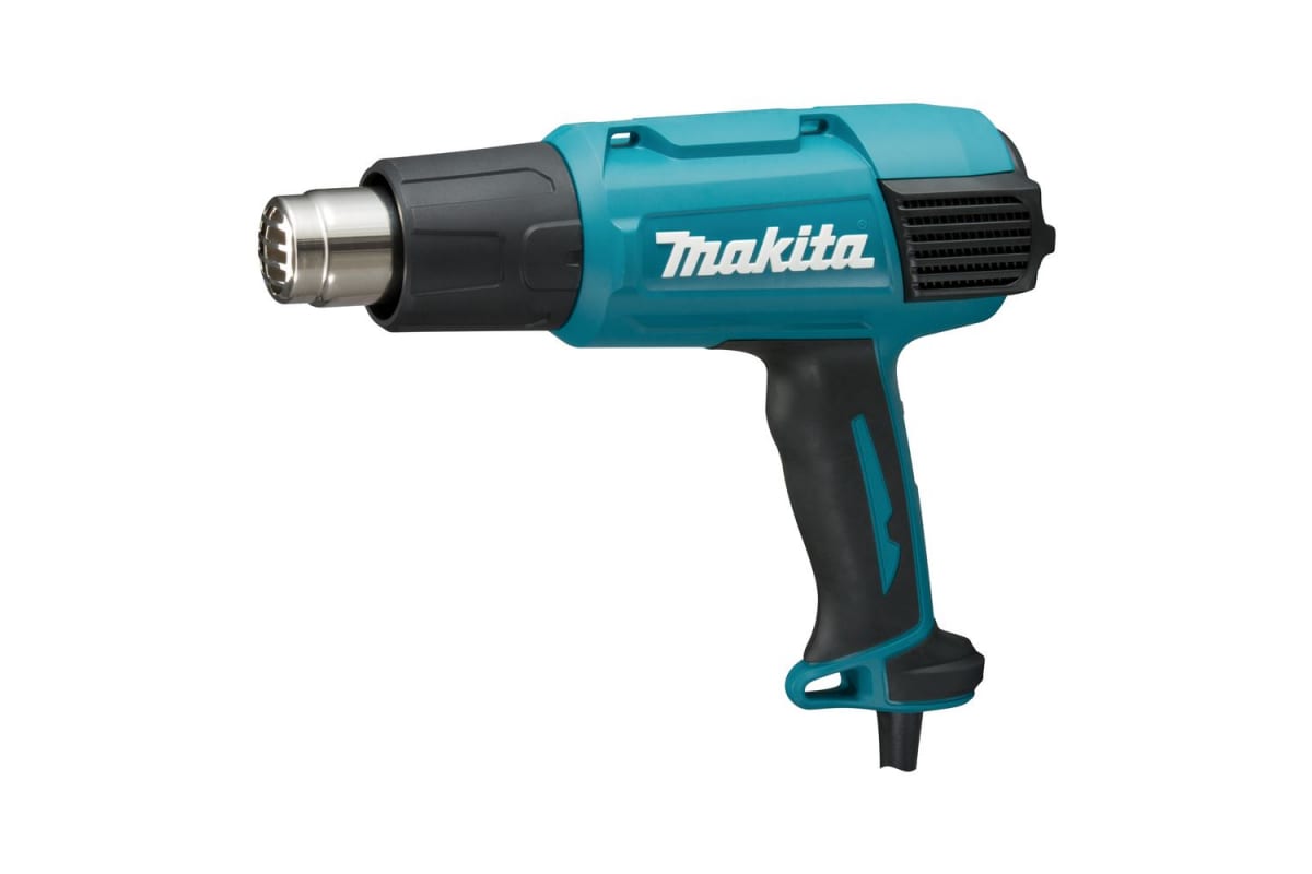 Makita HG6031VK Пистолет г\возд, 1800Вт, 250-500л\м,50\600грС,чем,0.7кг,4 насадки