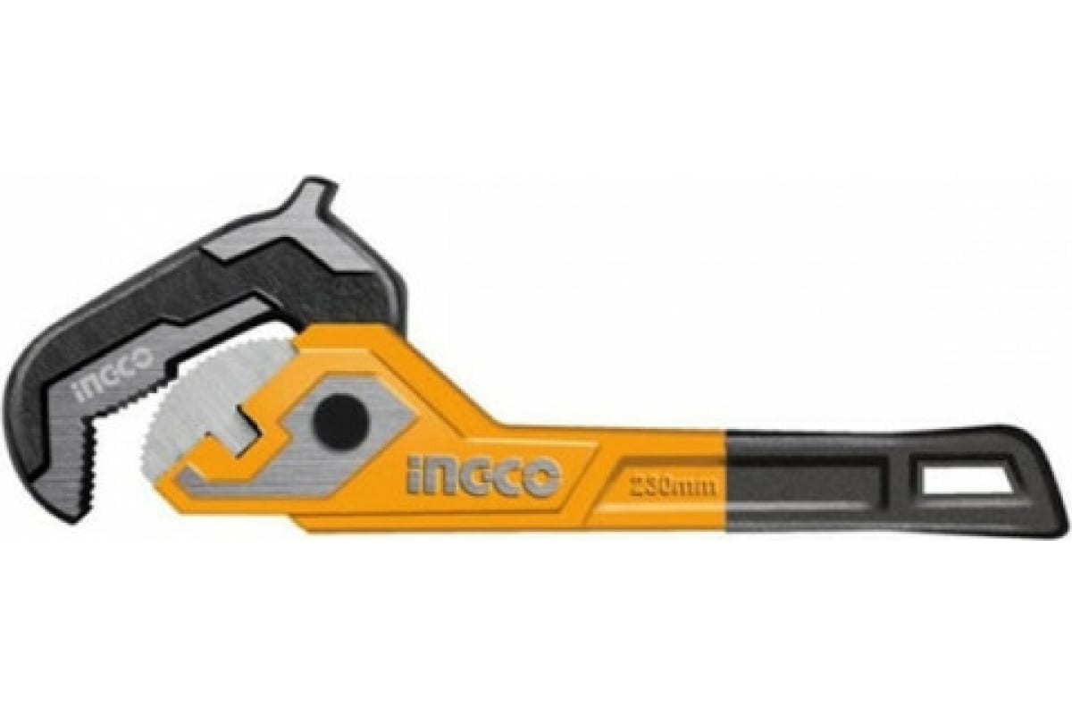 Трубный самозажимной ключ 350 мм 18-52мм INGCO HPW1414 INDUSTRIAL