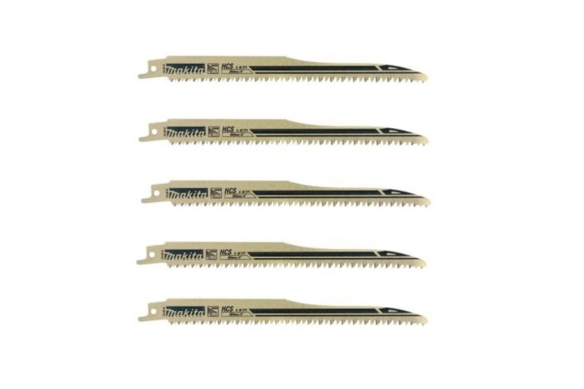Сабельная пилка Super Express для дерева 203х1,0х6-10TPI, 25 шт. <B-05153-25> B-05153-25