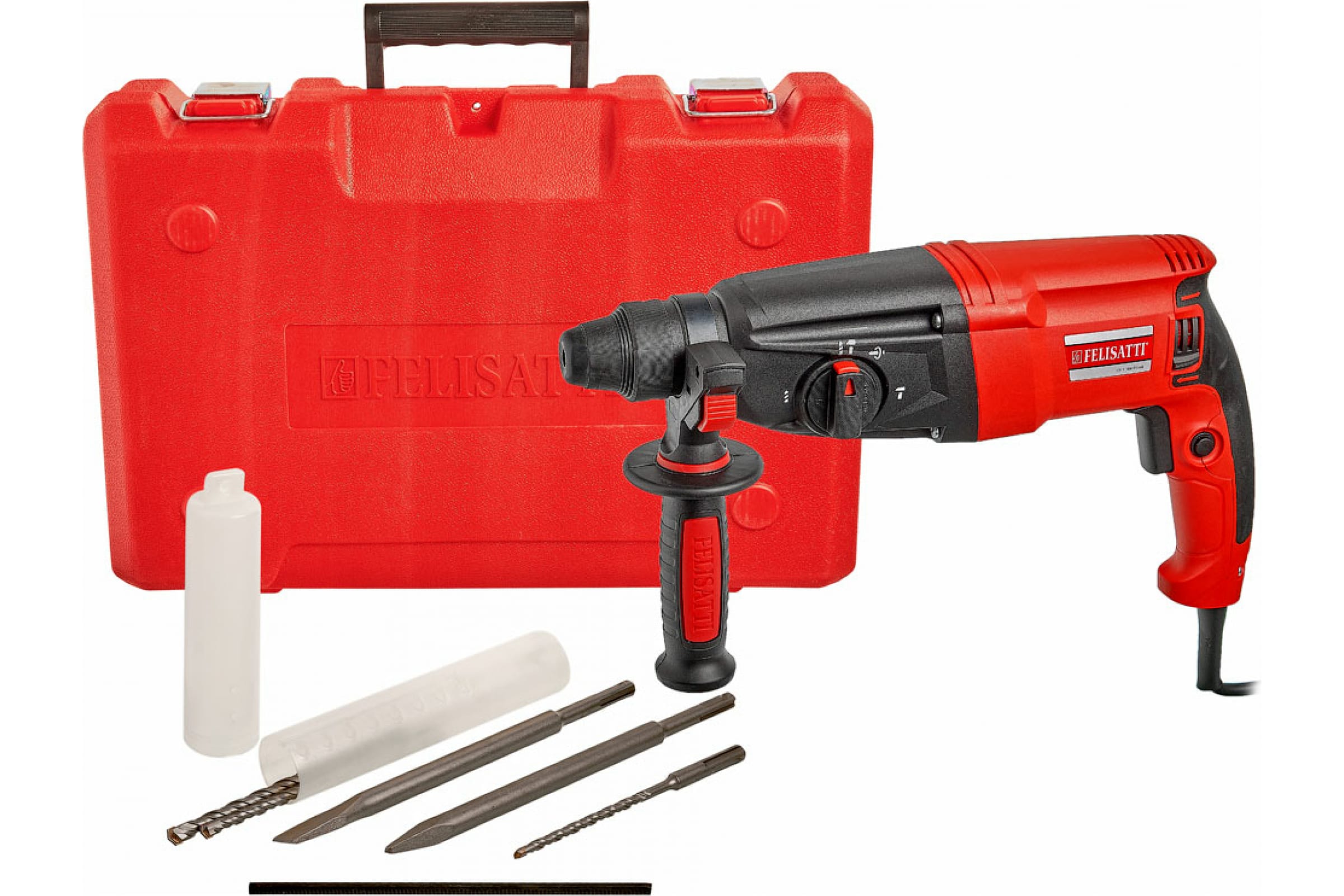 П-26/800ЭР(М) перфоратор SDS+ (кейс+оснастка) FELISATTI