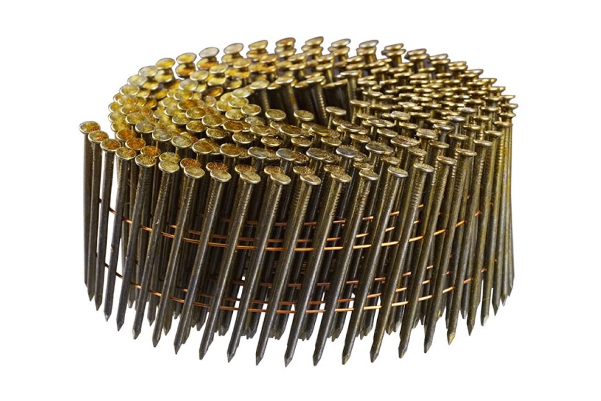 Гвозди барабанные для N65C_2.10x50 мм_гладкие_350 шт. FUBAG
