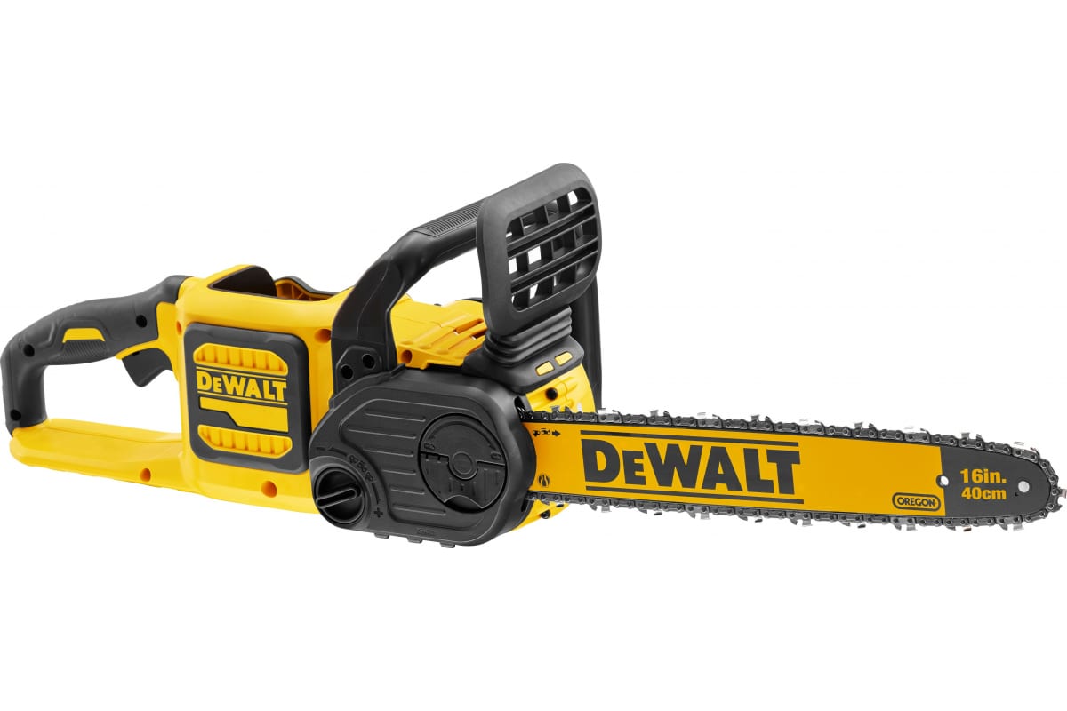 Пила цепная FLEXVOLT 18/54 В, BRUSHLESS, шина 40 см, цепь OREGON 3/8", автоматическая подача масла, 