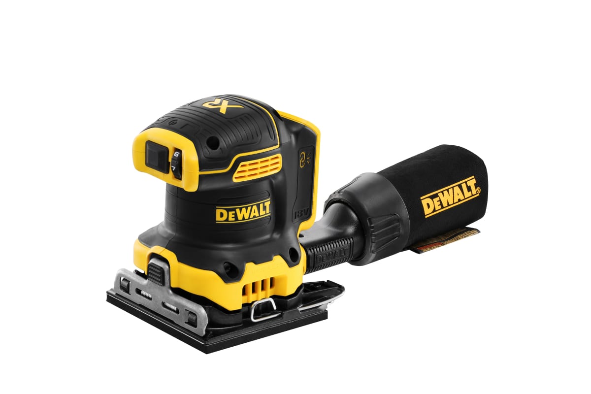 18В вибрац. шлифмашина 1/4 б/бат и ЗУ DCW200N-XJ DeWalt