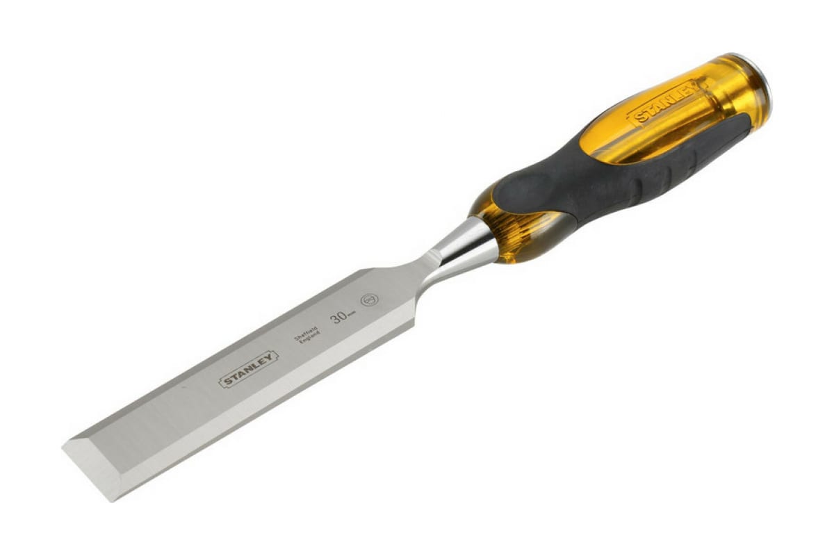 Stanley стамеска профессиональная "dynagrip pro" 30мм (0-16-262)