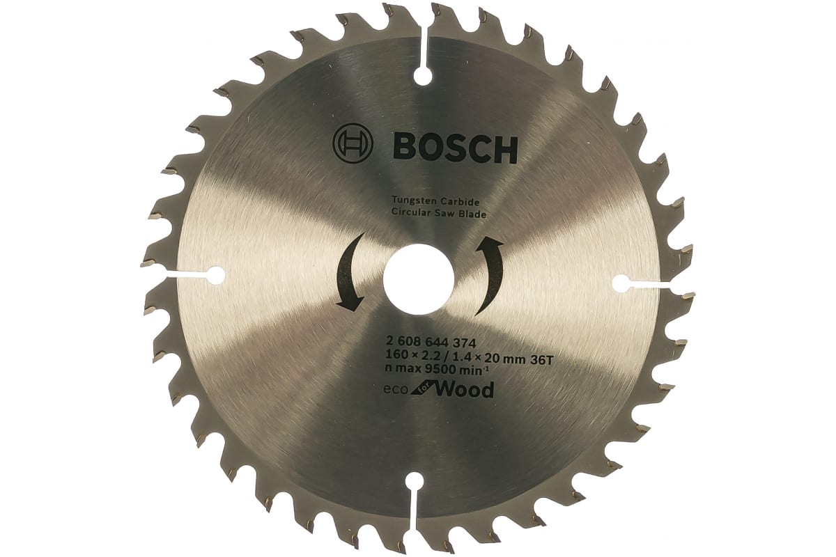 Пильный диск ECO WOOD (160x20 мм; 36T) Bosch 2608644374