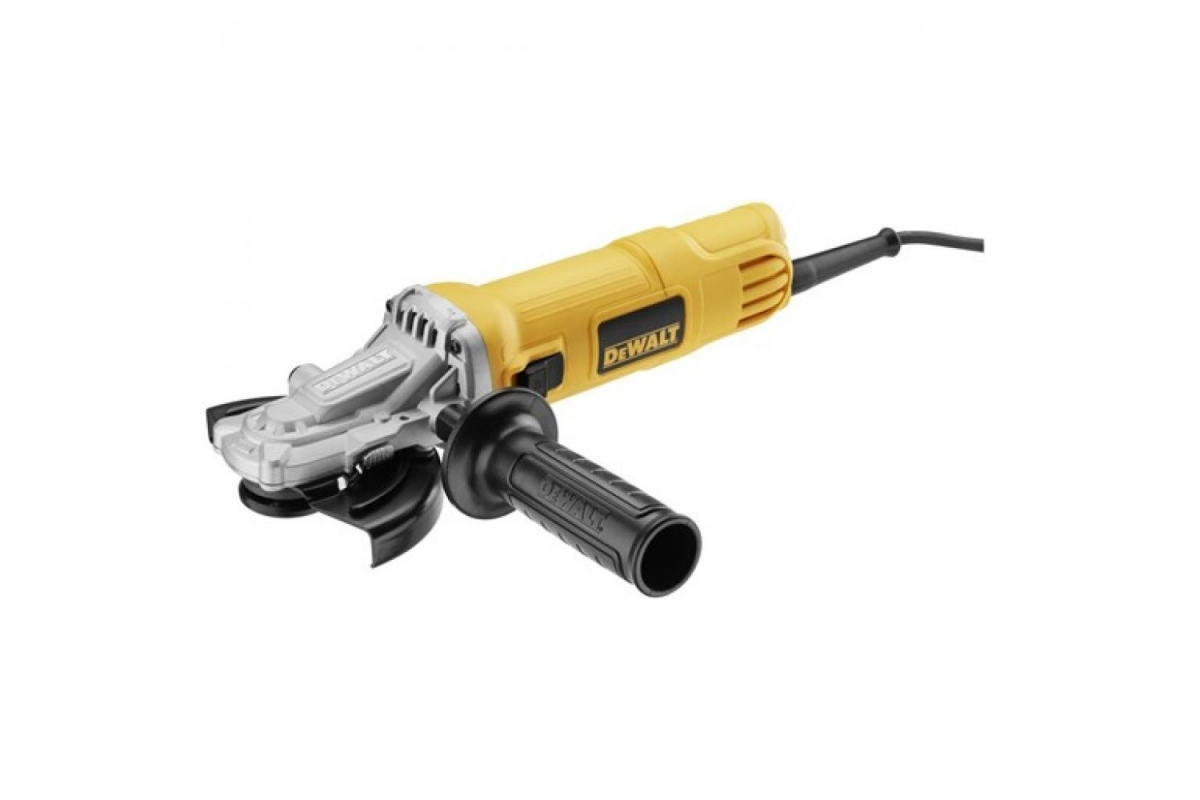 УШМ 125мм, 900Вт, плоский редуктор DWE4157F-QS DeWalt