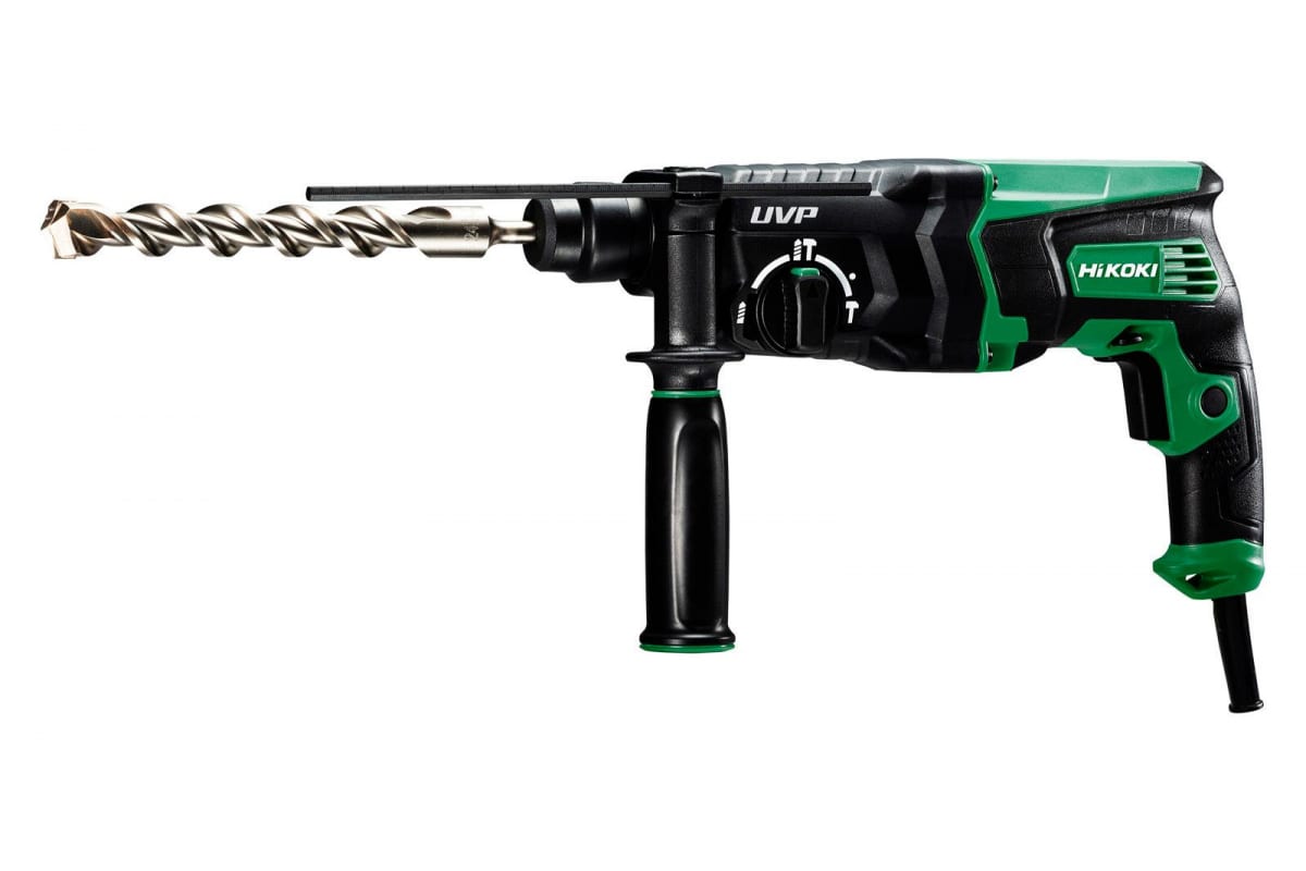 HIKOKI DH28PCY2NSZ Перфоратор, SDS-Plus, ∅ 28 мм, 850 Вт, 1100-4300 об/мин, 3 режима, UVP, 