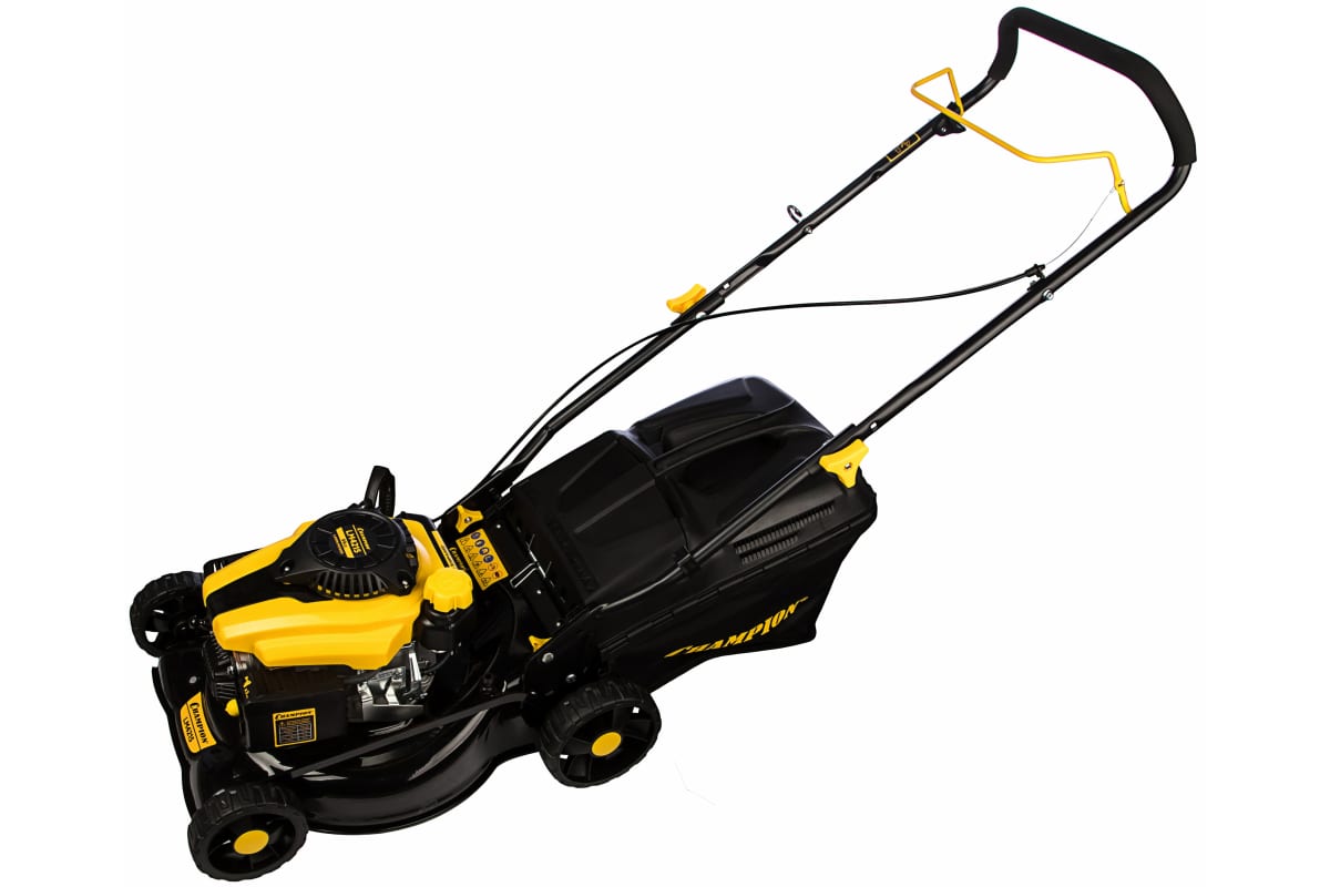 Газонокосилка CHAMPION LM4215 (1,5кВт пласт травосб. 40л. ширина 420мм 25-70мм. 22кг) LM4215 Газоно