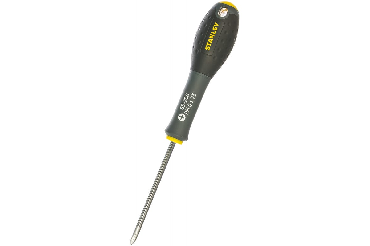 Stanley отвертка "fatmax" под шлиц ph0 х 75мм (0-65-206)