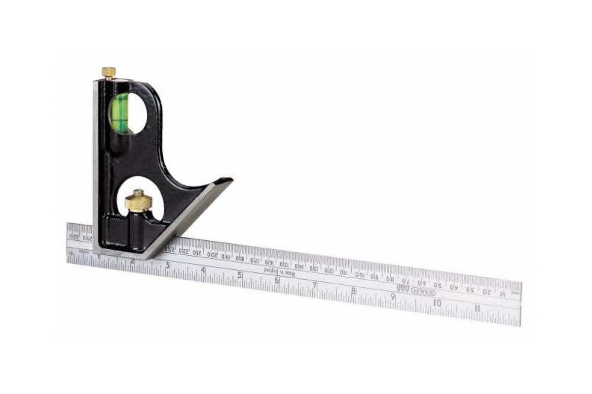STANLEY 1912 combi sq etched rule 300mm/12" 0-46-151