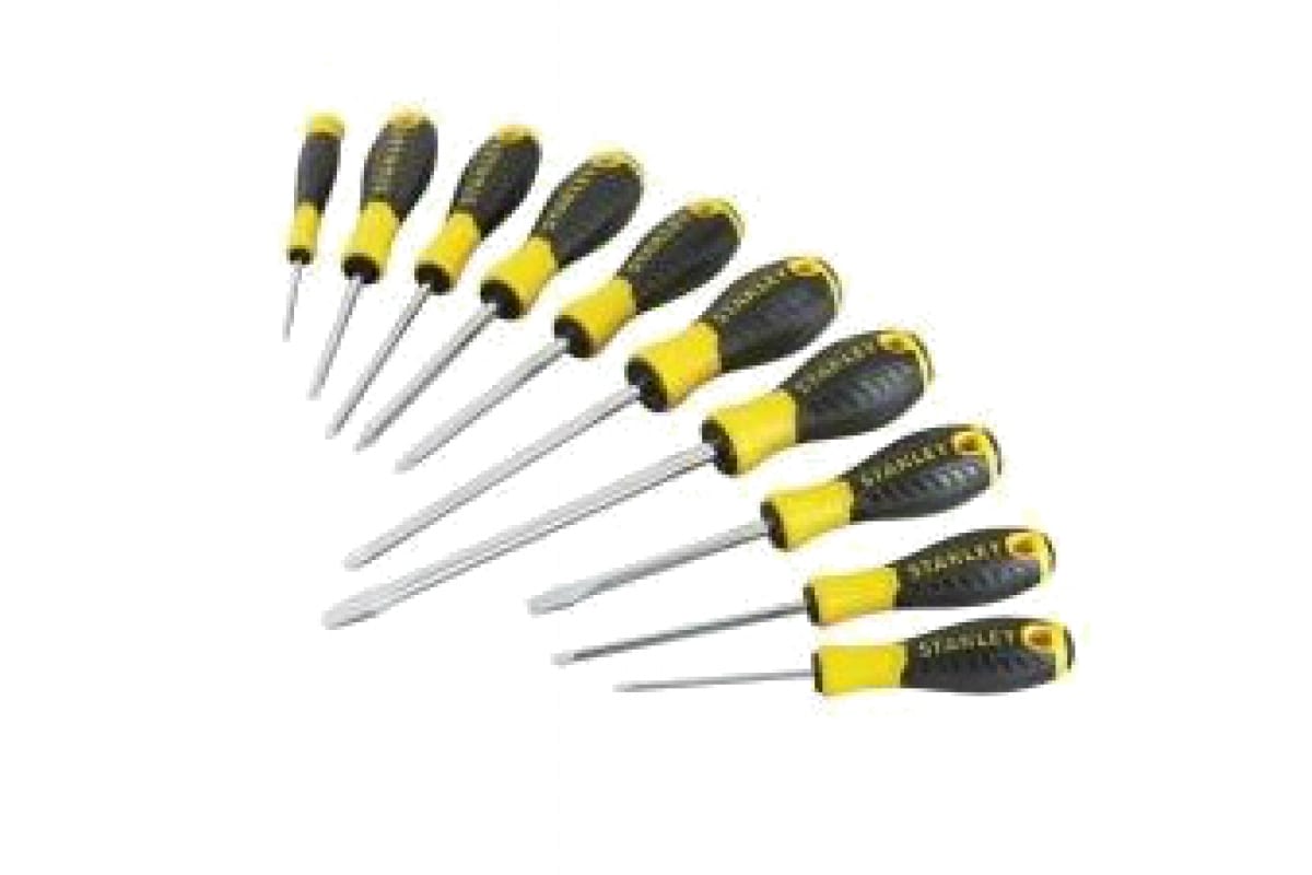 Stanley STHT0-60211 Набор отверток "Essential" из 10 шт.