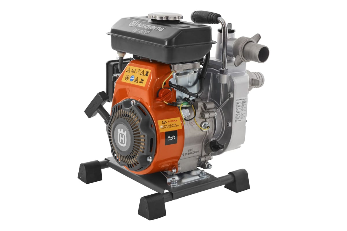 Мотопомпа Husqvarna W40P (Двигатель Husqvarna, 97c 9676389-02