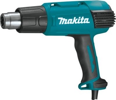Makita HG6530VK Пистолет г\возд, 2000Вт,280-550л\м, 50\650 грС,чем,0.6кг,4 насадки