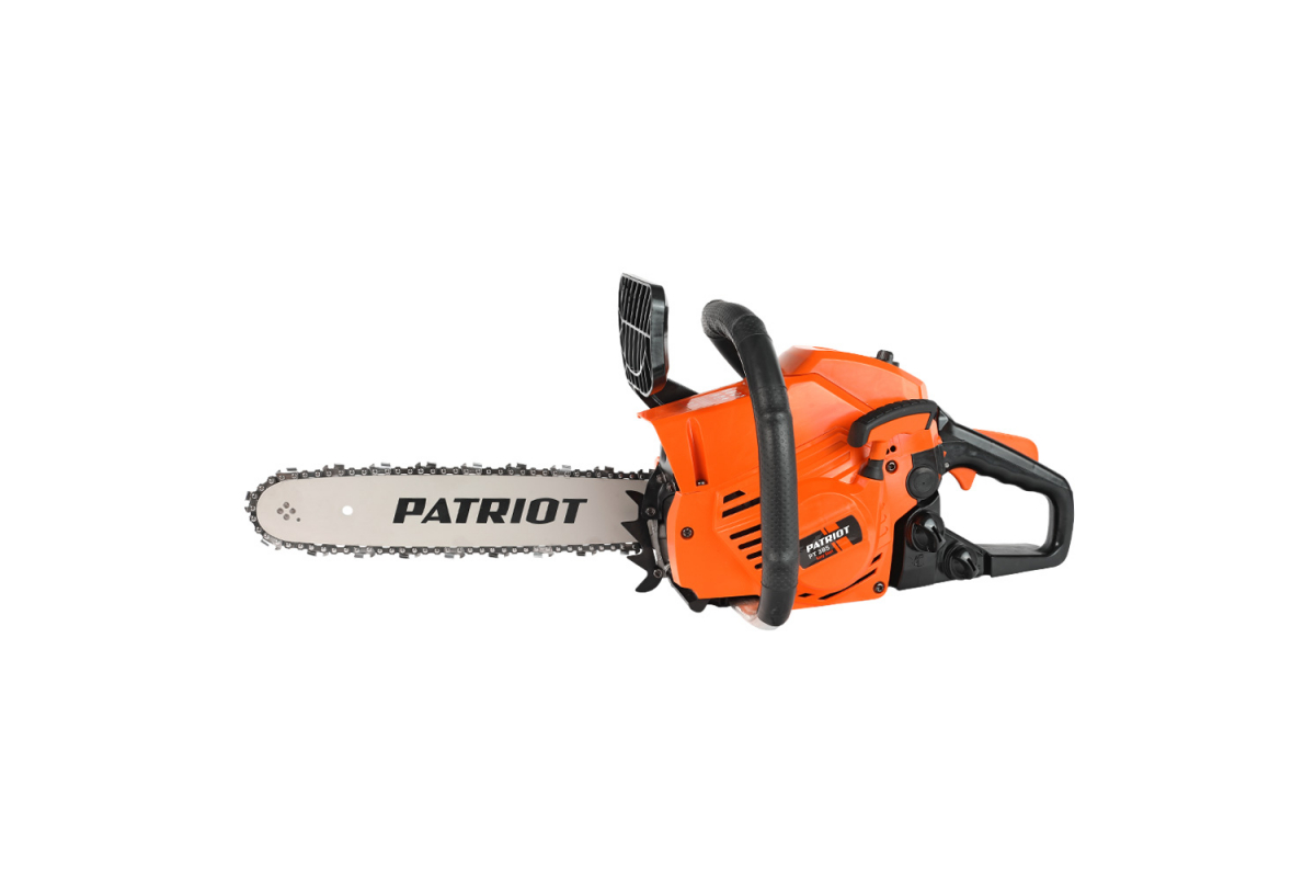Пила цепная бензиновая PATRIOT PT 385, 38cc, 2.0л.с., шина 14", Easy Start
