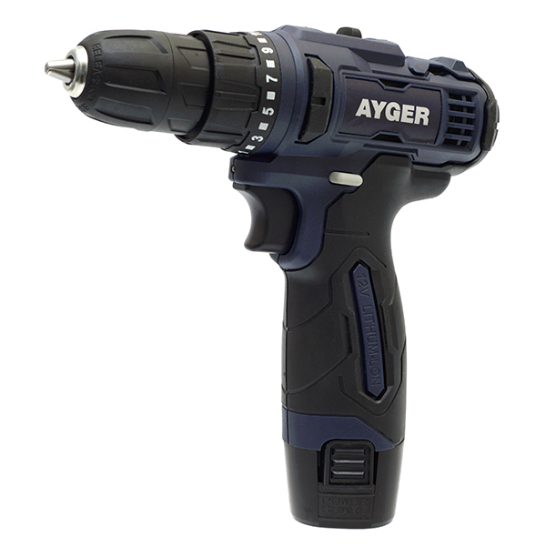 AYGER Аккумуляторная дрель-шуруповерт AP12C