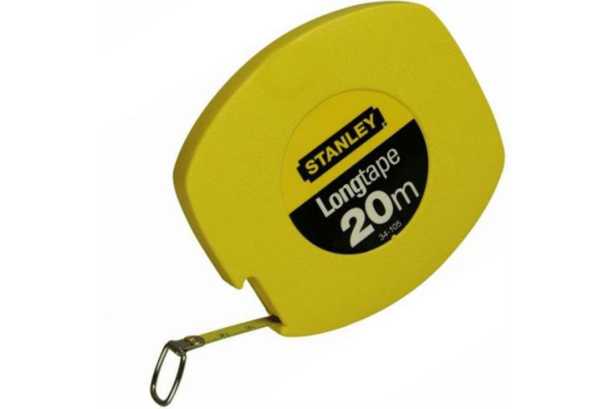 Рулетка Стенли LONGTAPE измерительная 20м*9,5мм