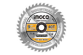 Диск пильный по дереву TCT 235х30 мм 40Т INGCO TSB123525 INDUSTRIAL