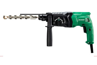 HIKOKI DH24PH2NSZ-Перфоратор, SDS+,∅ 24 мм, 730 Вт, 1050-3950 об/мин, ручка, кейс, глубиномер, 2,8 к
