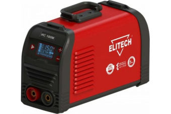 ELITECH ИС 180М (E1703.016.00) Инвертор,140-250В,6.1кВт,20-180А,ПВ=180А/60%,O1.6-5мм,2.7кг.