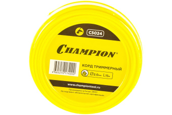 Корд трим. CHAMPION Star 2.0мм*15м (звезда), CHAMPION