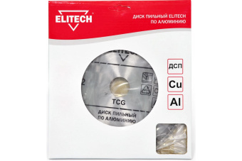 ELITECH 1820.116500 Диск пильный, д\алюминия, ф230х30 80зуб