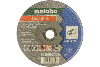 Metabo Круг отр сталь Novoflex 180x3,0 прямой А30