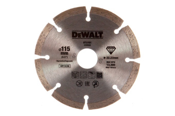 Алм.круг сегм.универс.115х22.2,h=7мм DeWalt