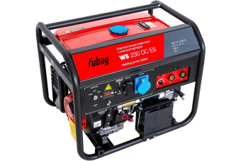 Электростанция сварочная WS 230 DC ES бензиновая (220В) FUBAG